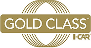 I-CAR Gold Class certified badge